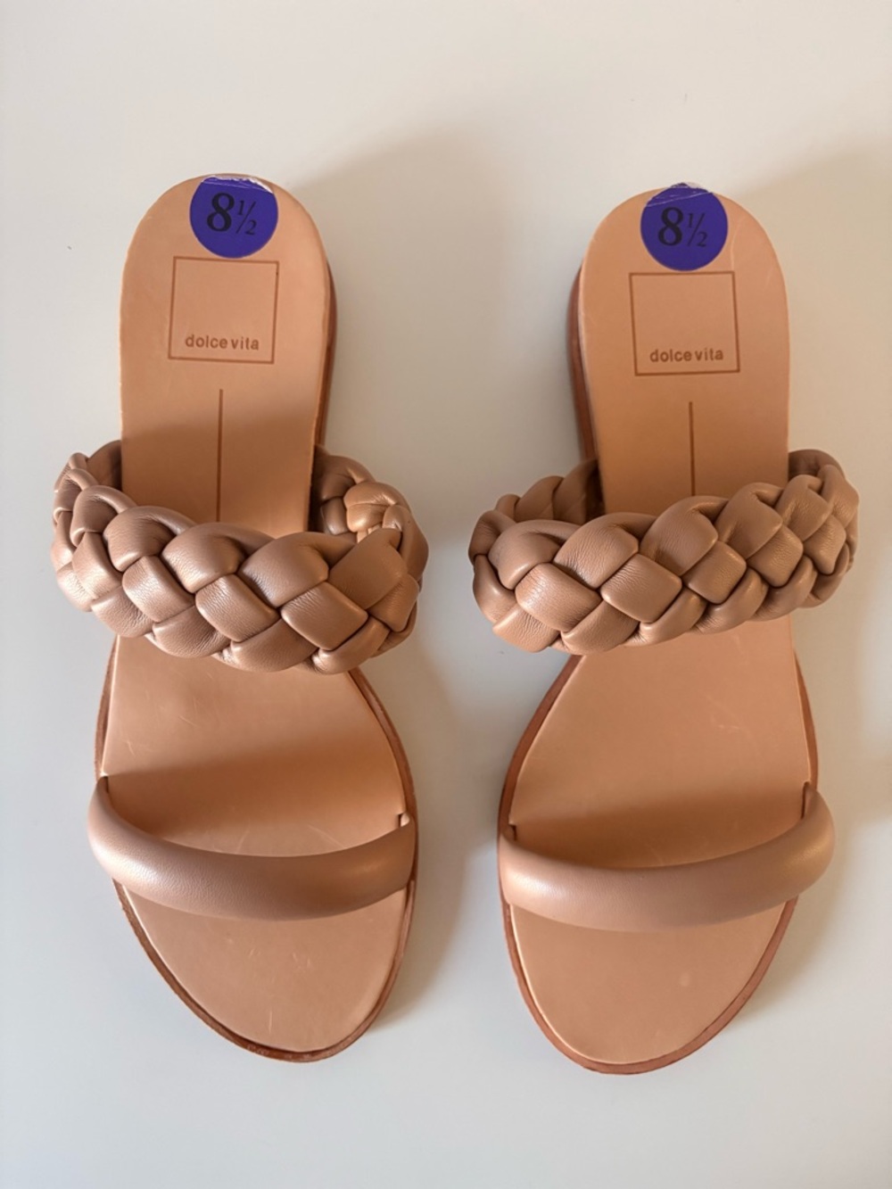 Dolce Vita Vegan Ronin Double Strap Sandal Size 8.5 Summer Sandal